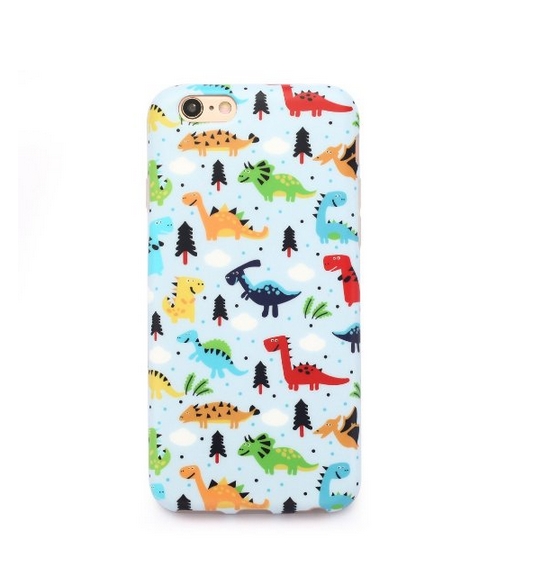 iPhone 6 Case  Whole Covered IMD TPU Case for iPhone 6 4.7 inch -dinosaurs